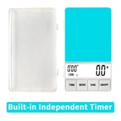 Spresso Scale With Timer, Slim And Thin, 1000g X 0.1g, Small Espresso Coffee Scale, 35 Ounces By 0.01oz, Coffee Scale Espresso, Large Backlit Display (Batteries Included) -KitchenAid Shop 41Gy1SZXaDL