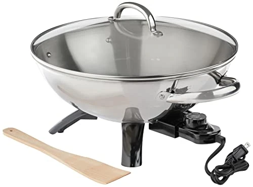 Presto 5900 1500-Watt Stainless-Steel Electric Wok 3 Presto 5900 1500-Watt Stainless-Steel Electric Wok