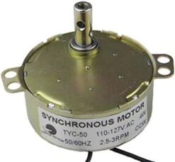 Slow Speed Electric Motor TYC-50 110V 15-18RPM CW Micro Motor Turntable Gear For Electric FireplaceBox For Microwave Oven -KitchenAid Shop 41Gzj9RpSvL. AC