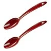 Lopol Nylon, Set Of 2 Cooking Spoon, 11", Dark Red