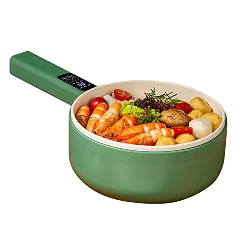 Glass Cooking Pot Integrated Frying And Boiling Multi-function Small Milk Pot, Small Cooking Pot, Non Stick Cooking Pot, Electric Rice Pot, Plug In Pot 4 Glass Cooking Pot Integrated Frying And Boiling Multi-function Small Milk Pot, Small Cooking Pot, Non Stick Cooking Pot, Electric Rice Pot, Plug In Pot - Image 2