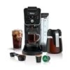 Ninja CFP201 DualBrew System 12-Cup Coffee Maker, Single-Serve For Grounds & K-Cup Pod Compatible, 3 Brew Styles, 60-oz. Water Reservoir & Carafe, Black