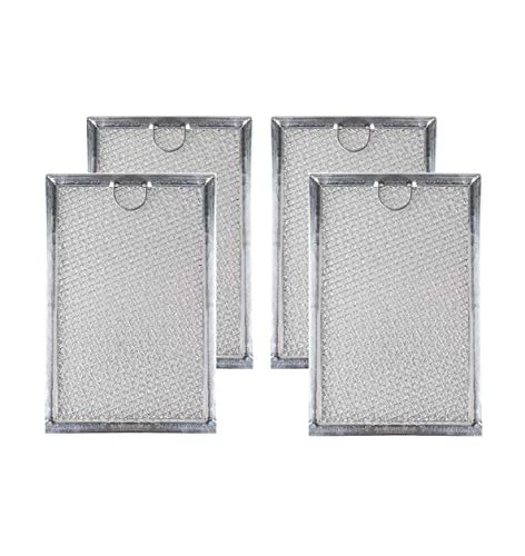 Assollve 4-Pack Reliable WB06X10309 Microwave Oven Grease Filters. Replacement Part Fits For GE Microwaves And Replaces WB06X10654, 5230W1A012B, WB06X10359 3 Assollve 4-Pack Reliable WB06X10309 Microwave Oven Grease Filters. Replacement Part Fits For GE Microwaves And Replaces WB06X10654, 5230W1A012B, WB06X10359