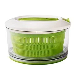 HEIMP Dryer Large Salad Spinner Fruits And Vegetables Dryer Quick Dry Free Dry Off Drain Lettuce With Faster Food Prep Easy To Use Washer Dryer Kitchen Slicer