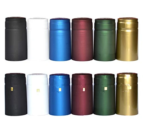 Nicebottles Shrink Capsules, 31x60mm, Gold, Pack Of 30 - Compatible With NiceBottles 12oz Woozy, 750ml Wine Bottles & 750ml Bar Mix Bottles 5 Nicebottles Shrink Capsules, 31x60mm, Gold, Pack Of 30 - Compatible With NiceBottles 12oz Woozy, 750ml Wine Bottles & 750ml Bar Mix Bottles - Image 3