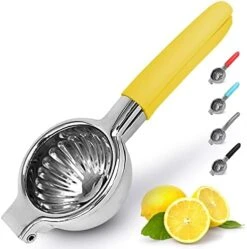 Lemon Squeezer Stainless Steel With Premium Heavy Duty Solid Metal Squeezer Bowl And Food Grade Silicone Handles - Large Manual Citrus Press Juicer And Lime Squeezer Stainless Steel 23 Lemon Squeezer Stainless Steel With Premium Heavy Duty Solid Metal Squeezer Bowl And Food Grade Silicone Handles - Large Manual Citrus Press Juicer And Lime Squeezer Stainless Steel -KitchenAid Shop 41HJsvyApyL. AC