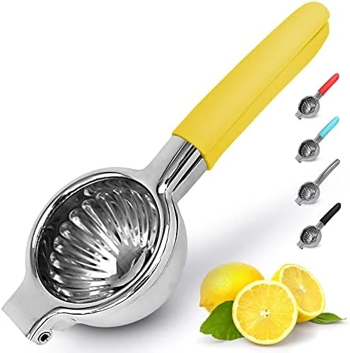 Lemon Squeezer Stainless Steel With Premium Heavy Duty Solid Metal Squeezer Bowl And Food Grade Silicone Handles - Large Manual Citrus Press Juicer And Lime Squeezer Stainless Steel 9 Lemon Squeezer Stainless Steel With Premium Heavy Duty Solid Metal Squeezer Bowl And Food Grade Silicone Handles - Large Manual Citrus Press Juicer And Lime Squeezer Stainless Steel - Image 7