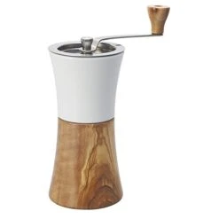 Hario ARIO Ceramic Coffee Mill, One Size, Wood