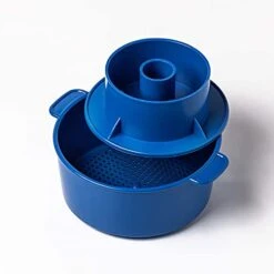 King Set Cheese Molds Hard Semi-hard And Soft Cheeses Goat Cheese Hard Soft Cheese Making Rennet Cheese Making Kitchen Feta Cheese Press Rennet Rennet Cheesemaking Mold Blue Original HOZPROM -KitchenAid Shop 41HX6sbPHeL