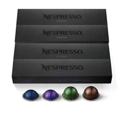 Nespresso Capsules VertuoLine, Dark Assortment Variety Pack, Dark Roast , 40 Count Coffee & Espresso Pods, Brews 7.8 Oz And 1.35oz (VERTUO LINE ONLY)