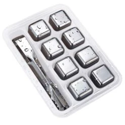 Gift Boxes For Wine Bottles Wine Whiskey Reusable Ice Ice Steel Stainless Stone Stone Kitchen，Dining & Bar New Year Champagne Glasses 2022