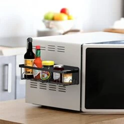 EAZOO Spice Racks Magnetic For Refrigerator,Spice Organizers Black Color(4Pack) -KitchenAid Shop 41HogCivCXL