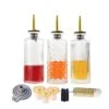 Yrup Dispenser Bottles Set 3 Packs 5 OZ Simple Small Syrup Bottles Set With Upgrade Metal Pour Spout SC057 (3 Pack) -KitchenAid Shop 41HrPyP4cFL