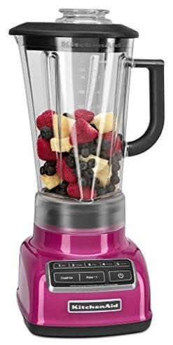 KitchenAid KSB1575RI 5-Speed Diamond Blender With 60-Ounce BPA-Free Pitcher - Raspberry Ice -KitchenAid Shop 41HtRJnNT5L
