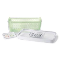 OXO Good Grips Little Salad & Herb Spinner & Good Grips GreenSaver Produce Keeper - Large -KitchenAid Shop 41HxnLcFEVL