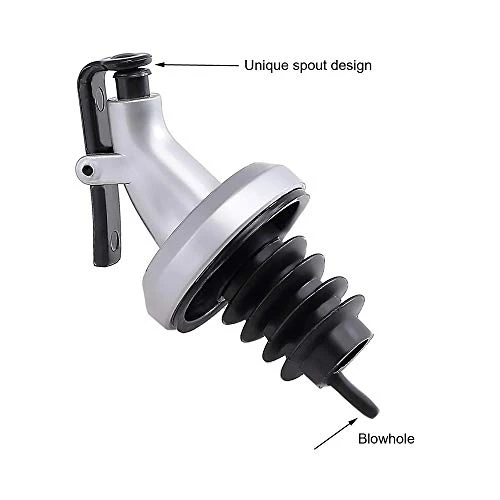 Fire 17Oz Oil And Vinegar Dispenser Set Cruets Glass Lead-Free Glass Bottle With Degree Scale For Kitchen Cooking, 2pcs 5 Fire 17Oz Oil And Vinegar Dispenser Set Cruets Glass Lead-Free Glass Bottle With Degree Scale For Kitchen Cooking, 2pcs - Image 3