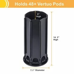 For Nespresso Pods Holder With Central Additional Pods Storage (Carousel-60+ Pods) -KitchenAid Shop 41IGvZPhRcL