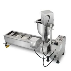 Commercial Single Row Automatic Donut Maker Machine, 7L Hopper Electric Frying Donuts Maker With 3 Sizes Moulds, 110V Doughnut Making Machine With Intelligent Control Panel (800PCS/H) 8 Commercial Single Row Automatic Donut Maker Machine, 7L Hopper Electric Frying Donuts Maker With 3 Sizes Moulds, 110V Doughnut Making Machine With Intelligent Control Panel (800PCS/H) -KitchenAid Shop 41ISFbS5vRL