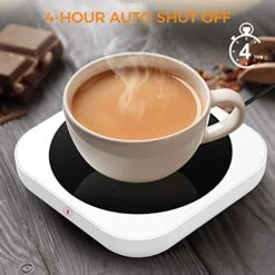 Mug Warmer With 3-Temp Settings, Coffee Mug Warmer For Desk, Coffee Cup Warmer For Desk Auto Shut Off, Coffee Cup Warmer With Enlarged Heating Plate &Touch Tech, Best Gift For Your Friends And Family -KitchenAid Shop 41IV0ustFZL 1