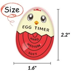 Egg Timer For Boiling Eggs Soft Hard Boiled Egg Timer That Changes Color When Done,Red -KitchenAid Shop 41IXwwjeAWL