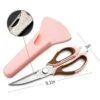 Left Handed Kitchen Scissors For General Use Woman Kitchen Accessories Shears Heavy Duty Cooking Shears Left Handed Black Scissors Adults Sharp Utility Siccors For Food -KitchenAid Shop 41IZgbEaKyL