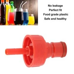 Yctze Carbonation Cap, G1 4 Ball Lock Type Robust Lightweight ABS Carbonation PET Soda Bottle Filling For Home Apartment Hotel Bar