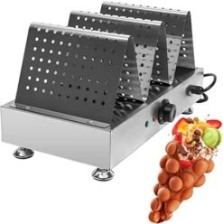 Commercial LPG Gas 50-Grid Mini Dutch Pancakes Maker Machine Takoyaki Grill Pan Octopus Ball Waffle Maker Nonstick Waffle Iron (50pcs-LPG Gas Waffle Maker) -KitchenAid Shop 41Ih7CMSP7L. AC