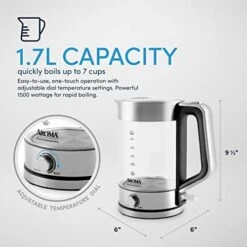 Electric Water Kettle, 1.7L, Stainless Steel,(AWK-165M) -KitchenAid Shop 41IkQXWcNLL