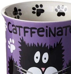 Enesco Our Name Is Mud “Catffeine” Stoneware Mug, 16 Oz. -KitchenAid Shop 41IpulmwVKL