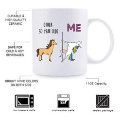 50th Birthday Gifts For Men - 1969 Birthday Gifts For Men, 50 Years Old Birthday Gifts Coffee Mug For Dad, Husband, Friend, Brother, Him, Colleague, Coworker - 11oz