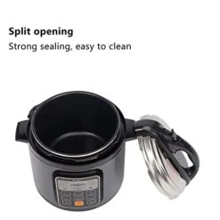 6 Quart Electric Pressure Cooker, 1000W Push-button Stainless Steel Electric Pressure Cooker 13 In 1 Cooking Mode, Stainless Steel Color -KitchenAid Shop 41J4NrxWDHL