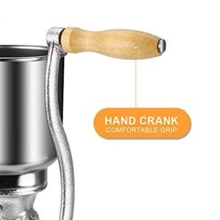 Corn Grinder, Manual Corn Grain Grinder Table Clamp Corn Mill Flour Maker Wheat Grain Nut Mill Cast Iron Hand With Large PROTECT For Animals Feed Home Brewing 11 Corn Grinder, Manual Corn Grain Grinder Table Clamp Corn Mill Flour Maker Wheat Grain Nut Mill Cast Iron Hand With Large PROTECT For Animals Feed Home Brewing -KitchenAid Shop 41JAQBMmZJS