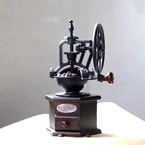 Manual Coffee Grinder, Grain Grinder With Cleaning Brush,Cast Iron Hand Crank, Ceramic Core, Adjustable Grinder,Make Fresh Coffee For Coffee Enthusiasts 6 Manual Coffee Grinder, Grain Grinder With Cleaning Brush,Cast Iron Hand Crank, Ceramic Core, Adjustable Grinder,Make Fresh Coffee For Coffee Enthusiasts - Image 4