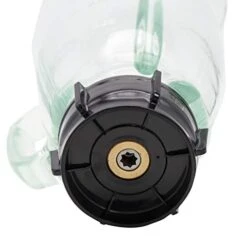 Complete 6-Piece 48 Ounce Replacement Round Glass Jar Cup Assembly Set With A Jar Base Cap, Blade, Gasket, Round Lid, Center Fill - Compatible With Standard Oster & Osterizer Blenders -KitchenAid Shop 41JE4PAgaSL