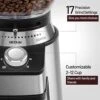 Conical Burr Coffee Grinder, Stainless Steel Electric Coffee Bean Grinder, Adjustable Burr Mill With 17 Precise Grind Settings From Coarse To Fine For French Press, Drip Coffee, Espresso -KitchenAid Shop 41JLCmppGCL