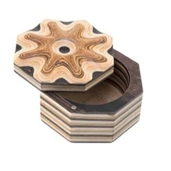 Pakkawood Salt Cellar (Natural)