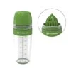 2 In 1 Salad Dressing Shaker Container With Citrus Juicer, Dripless Pour, Leak-free, Soft Grip, Dishwasher Safe, BPA Free, Homemade Salad Dressing Bottle Mixer Measure, 350ml (1-1/2 Cups) -KitchenAid Shop 41JYs9Djt6L