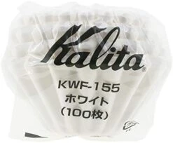 Kalita Wave Series KWF-155#22213 Coffee Filters, White, For 1-2 People, 100 Sheets 13 Kalita Wave Series KWF-155#22213 Coffee Filters, White, For 1-2 People, 100 Sheets -KitchenAid Shop 41JbP6MN6yL. AC
