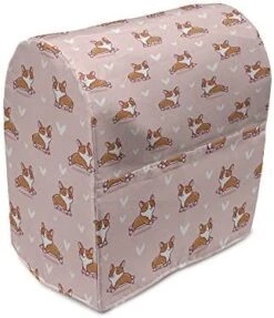 Ambesonne Tattoo Stand Mixer Cover, Monochrome Pattern With Floral Abstract Butterflies In Filigree Style Spiral Wings, Kitchen Appliance Organizer Bag Cover With A Pocket, 6-8 Quarts, Black And White -KitchenAid Shop 41JqHdAi4ML. AC