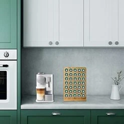 Coffee Pod Holder Bamboo,Coffee K-cups Pods Organizer,Coffee Display Rack 35 Pod Storage,Coffee Pod Storage - K Cups Organizer For Countertop Coffee Pod Holder -KitchenAid Shop 41K6jXXlmBS