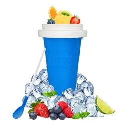 DIY Slushie Maker Cup,TIK TOK Magic Quick Frozen Smoothies Cup,Cooling Icee Maker Slushie Machine,Slushie Machine For Home Squeeze Slushie Cup,Homemade Milk Shake Ice Cream Maker Portable