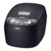 TIGER IGER JPV-A100 Pressure IH Jar Rice Cooker Freshly Cooked Earthenware Heat Storage 5.5 Cups Coat Pot 100V Only Japan Import (Black)