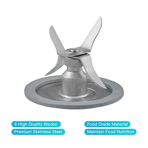 Premium Blender Ice Blade, Compatible With Osterizer Blender And Oster Blender Replacement Parts Includes 1 Blender Gasket… 4 Premium Blender Ice Blade, Compatible With Osterizer Blender And Oster Blender Replacement Parts Includes 1 Blender Gasket… - Image 2