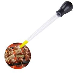 2 Pcs 11-Inch Turkey Baster With Rubber Bulb Extra Large Bulb Basters With Measuring Lines Turkey Baster Syringe Injector Needle For Cooking, Butter Drippings, Glazes, Roasting Juices