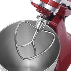 CHNLML Stainless Steel Flat Beater For Kitchen Aid 4.5 Qt - 5 Qt Tilt-Stand Mixer Attachments For Kitchen Baking Accessory, Silver, (A239) -KitchenAid Shop 41KU23HMD7L