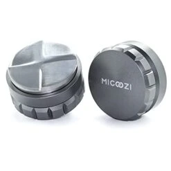 MIGOOZI 58.3mm Espresso Coffee Distributor, Adjustable Height Stainless Steel Coffee Leveler Distributor Tool Accessories Fits For 58mm Espresso Portafilter