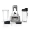 Ninja SS101 Foodi Smoothie Maker & Nutrient Extractor* 1200 WP, 6 Functions Smoothies, Extractions*, Spreads, SmartTORQUE, 14-oz. Smoothie Maker, (2) To-Go Cups & Lids, Silver