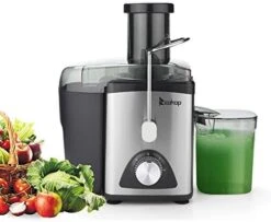 Juicer Centrifugal Juicer Machine Wide 3” Feed Chute Juice Extractor Press, Fruit Juicer With Multi Speed Control, Anti-drip, Stainless Steel BPA-Free (Style 3) -KitchenAid Shop 41KX4NccKTL. AC