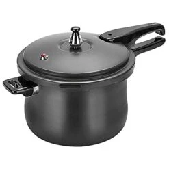 Pressure Cooker, Aluminum Alloy Household Explosion-Proof Mini Open Flame Small Pressure Cooker, Special For Gas Stove Large Capacity (Size : 18cm)
