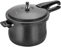 Pressure Cooker, Aluminum Alloy Household Explosion-Proof Mini Open Flame Small Pressure Cooker, Special For Gas Stove Large Capacity (Size : 18cm) -KitchenAid Shop 41KXg5mRKbS. AC 3